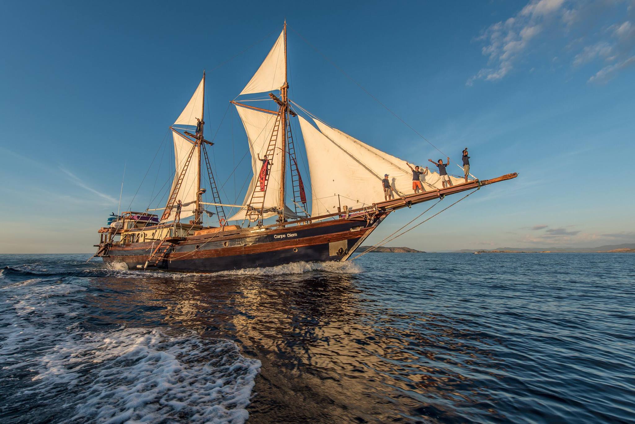 Carpe Diem charters Cruising Indonesia