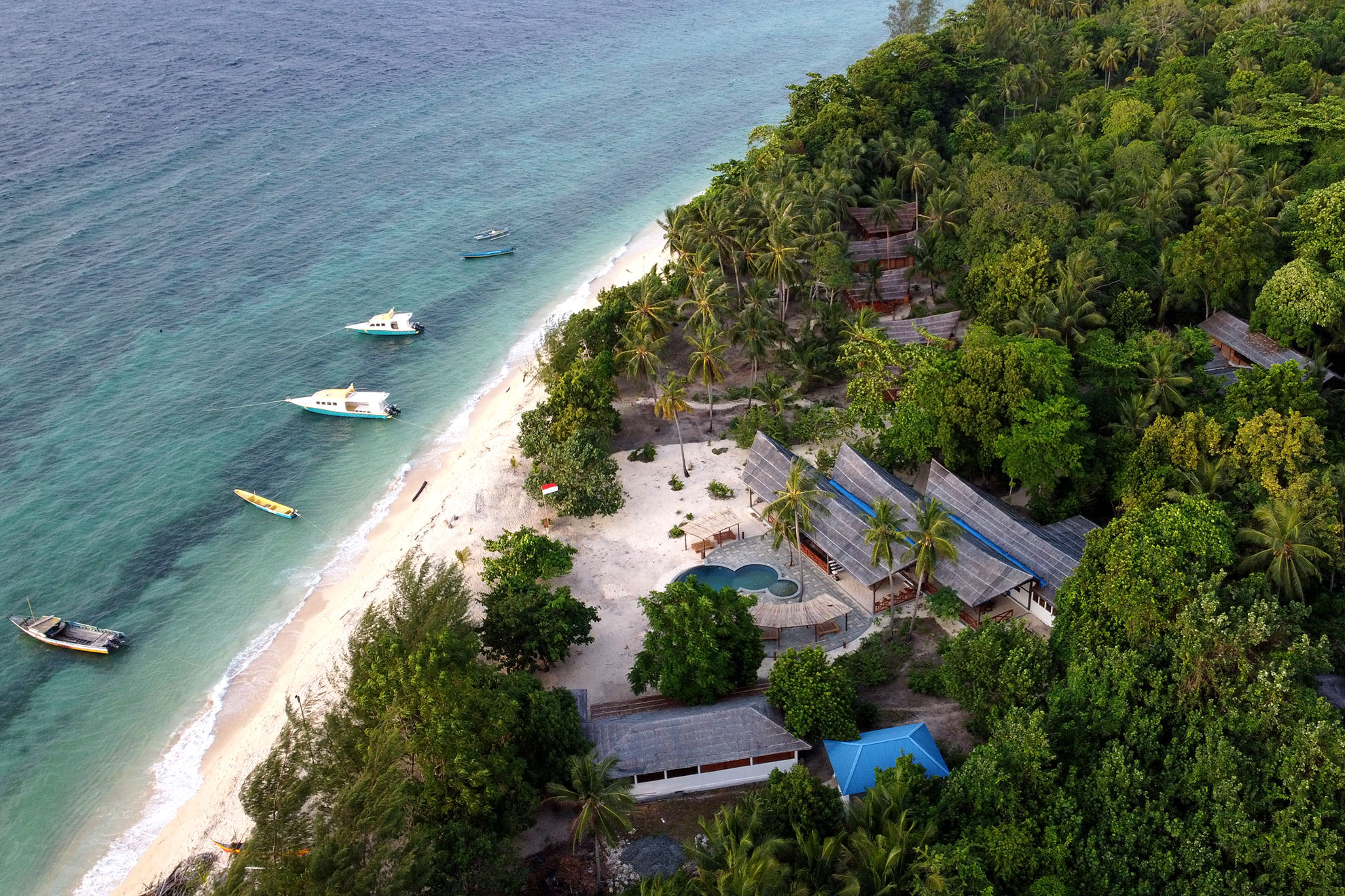 Metita Resort, in Morotai, Halmahera