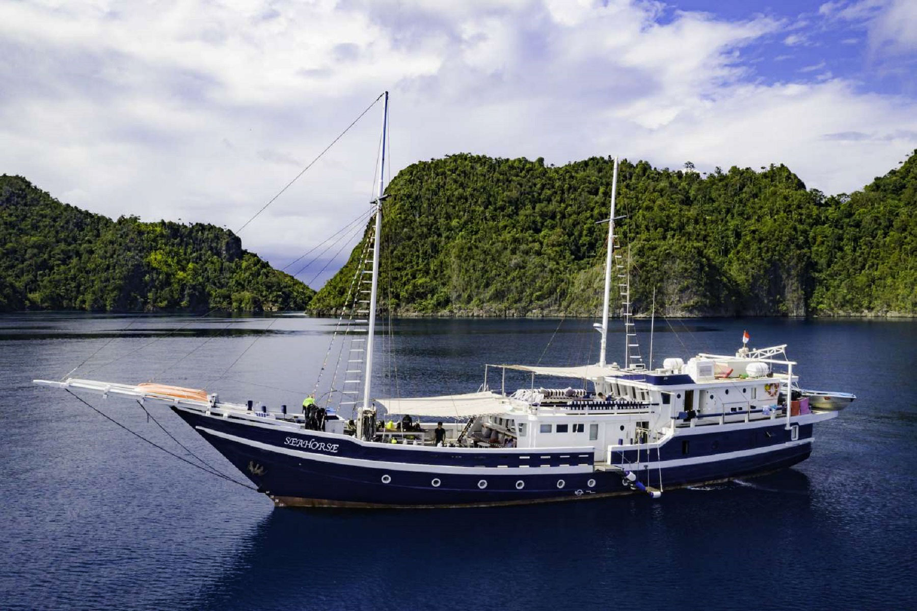 Dive cruises in Indonesia with Seahorse Liveaboard