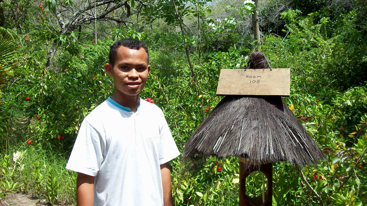 Staff at Angel Island Resort, Komodo, Indonesia