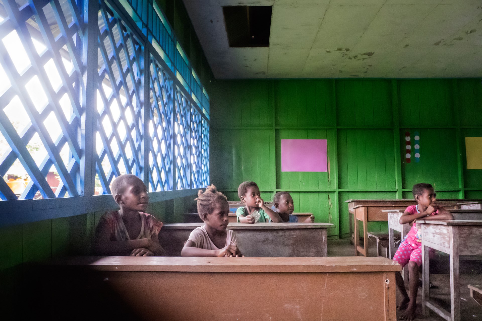 Asmat school kids