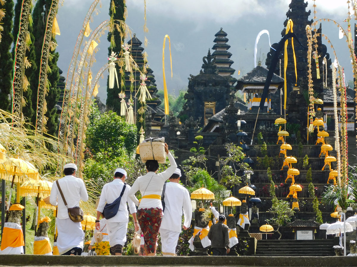 Besakih mountain temple
