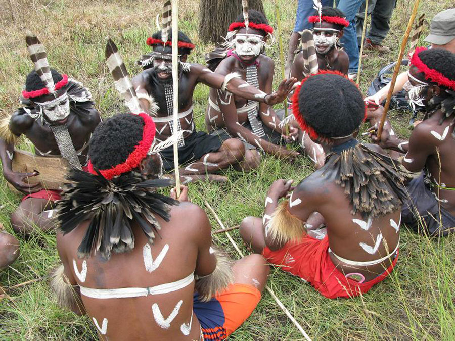 Tribal festival in the Baliem Valley