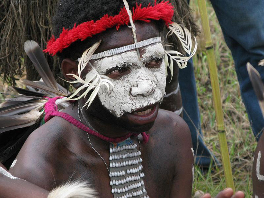 Tribal festival in the Baliem Valley