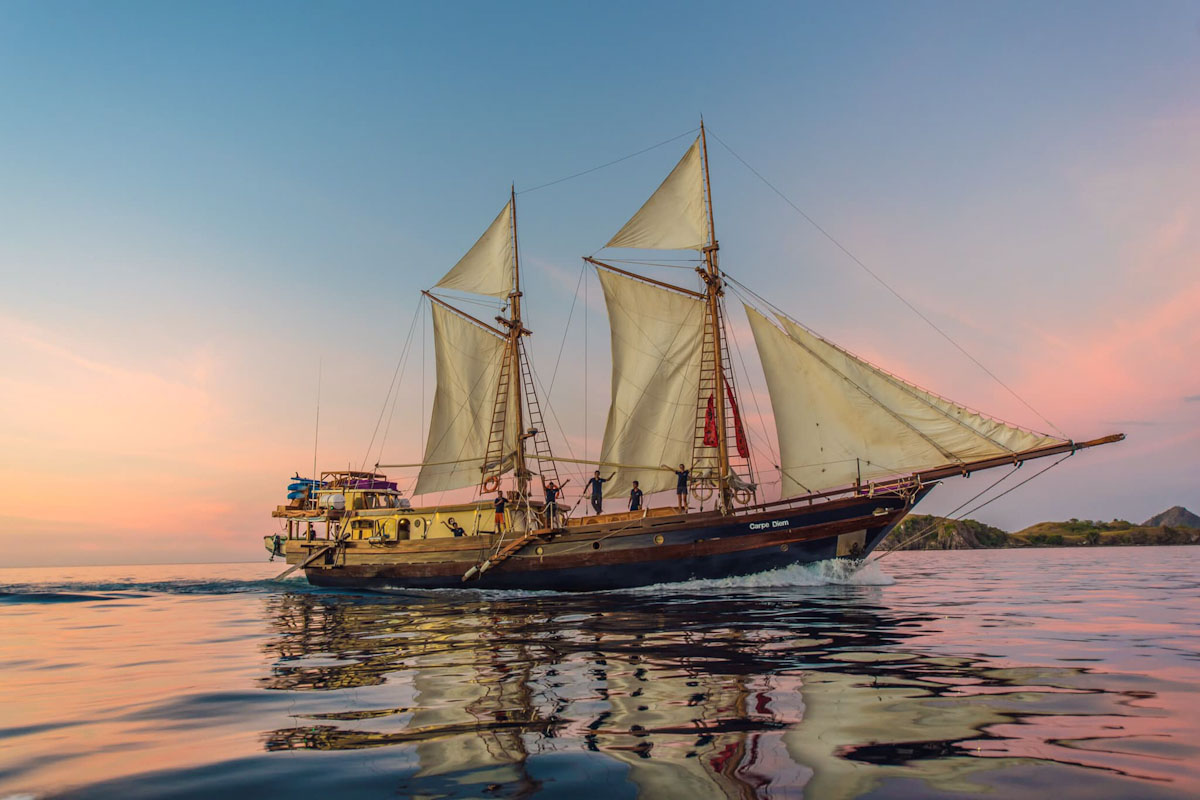 Carpe Diem charters in Indonesia