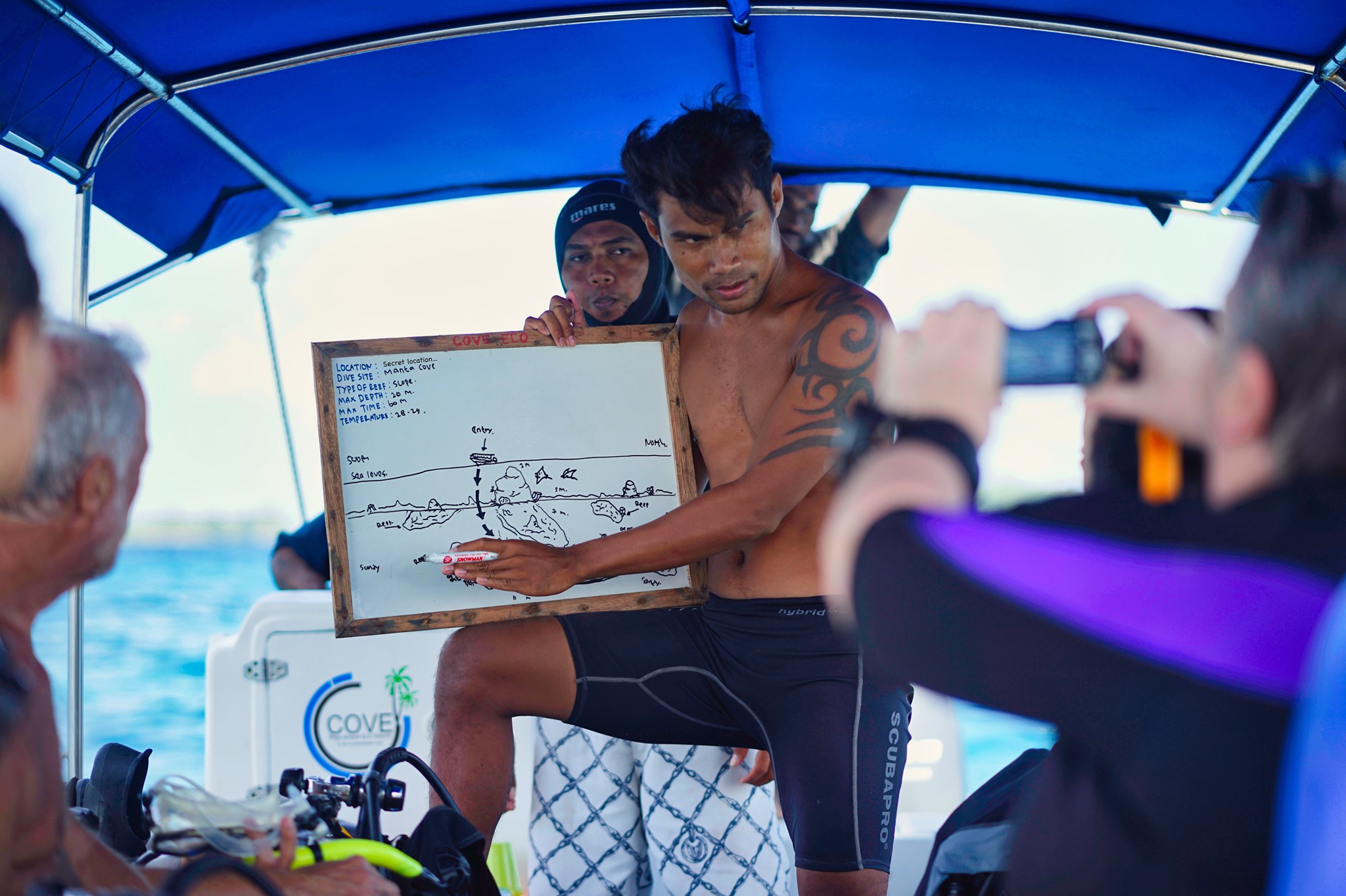 Diving operations at Cove Eco Resort, Raja Ampat