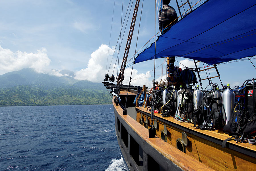Ilike cruises for divers in Indonesia