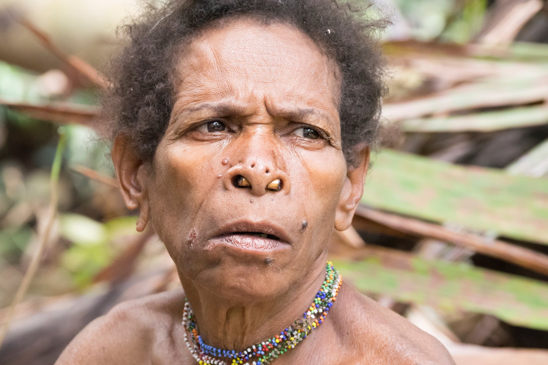 Korowai woman