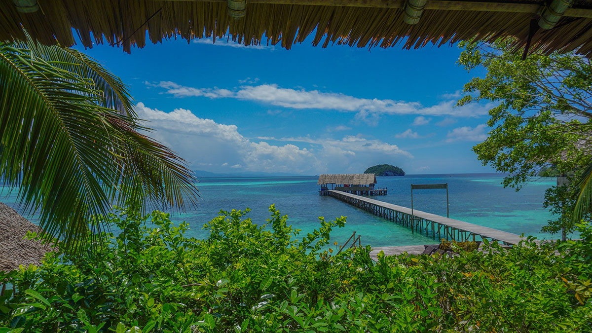 View of Kri Eco Resort
