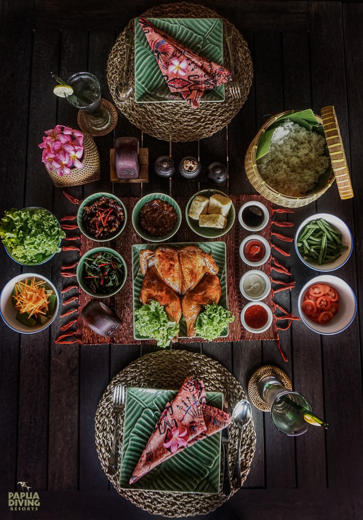 Meals at Kri Resort and Sorido Resort