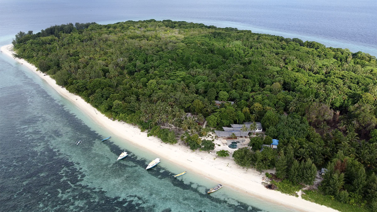 Location of Metita Resort in Indonesia