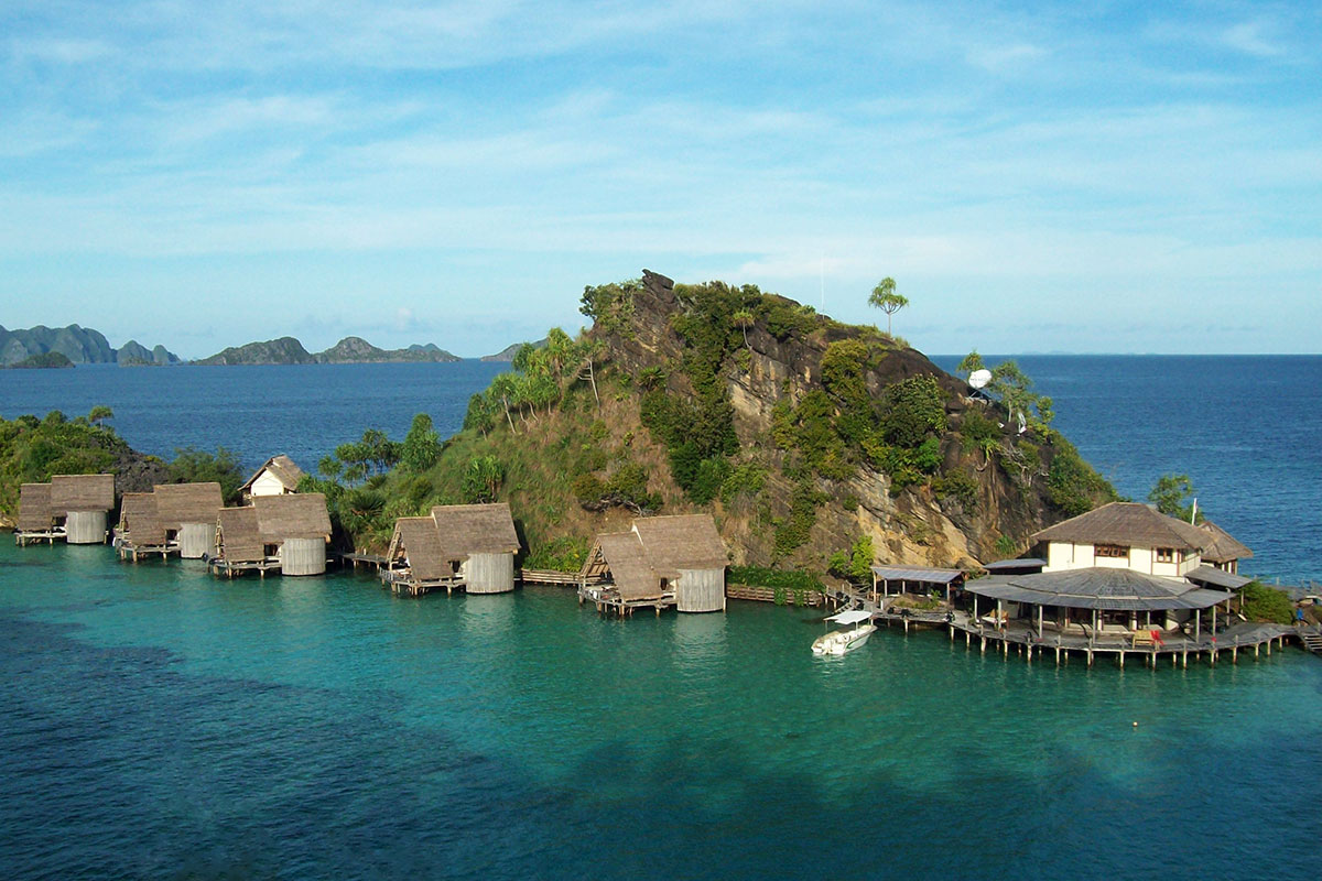 Misool Eco Resort is a secluded dive resort