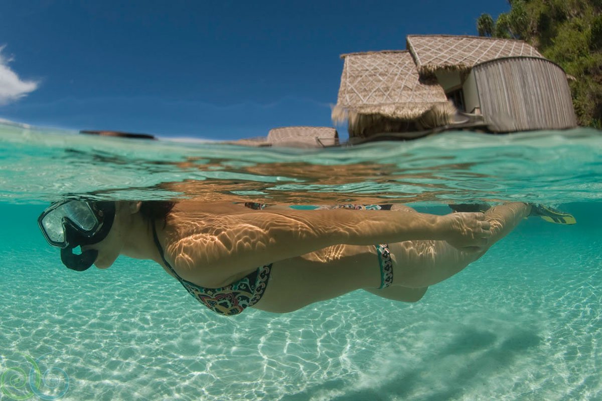 Snorkeling at Misool Eco Resort