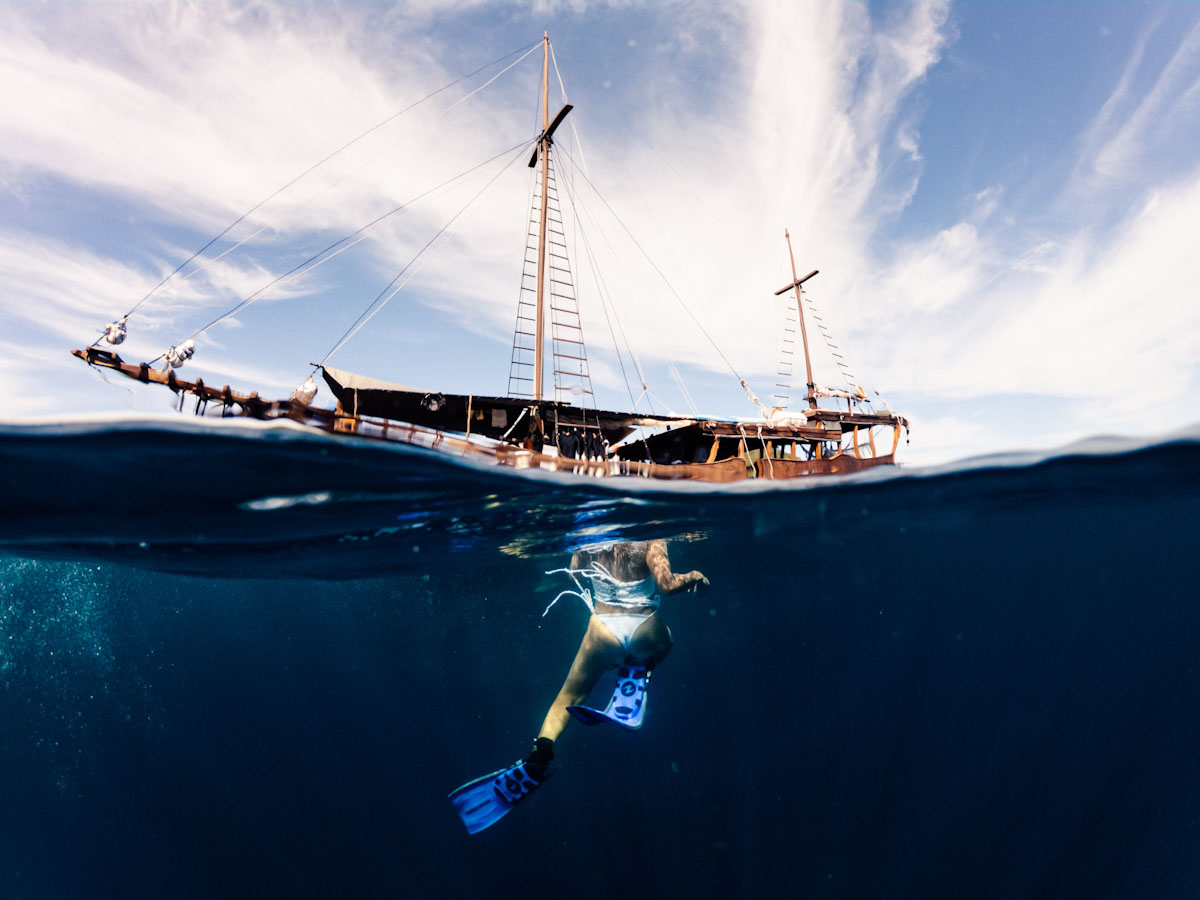 Charter in Banda Sea with Nataraja yacht