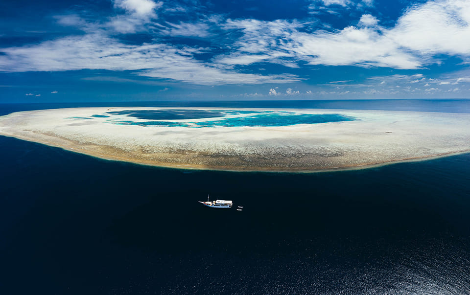 Oceanic charters in The Ring of Fire of Indonesia