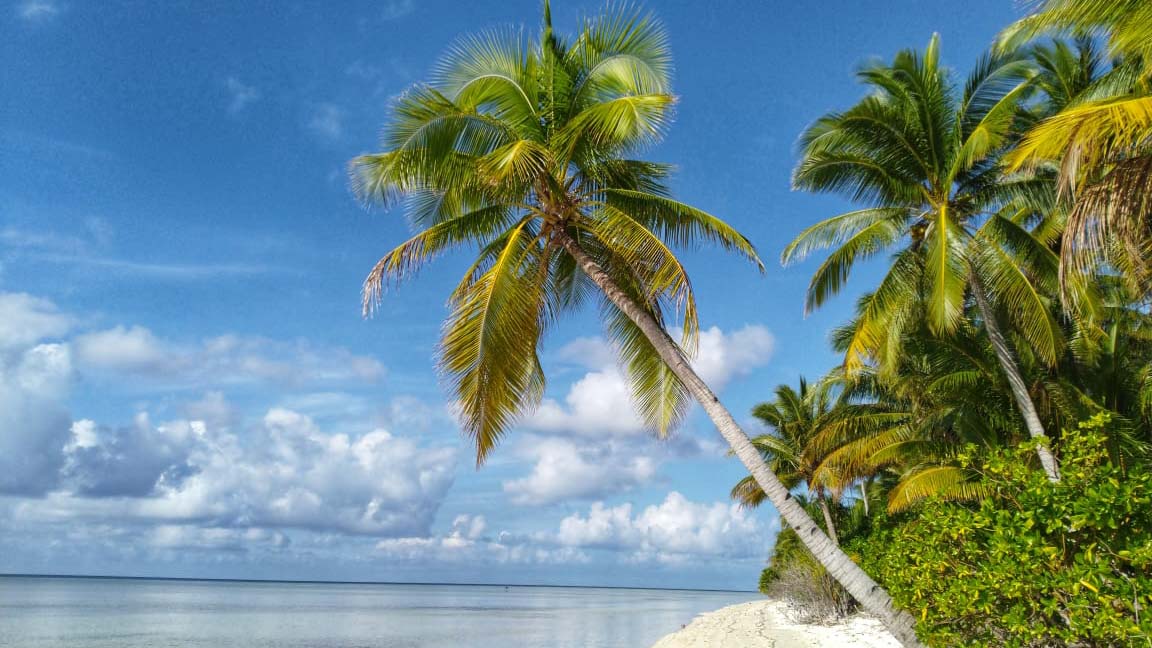 Secret beach of the Ring of Fire