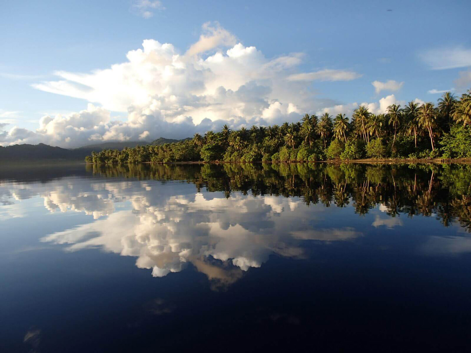Seascape in Solomon Islands