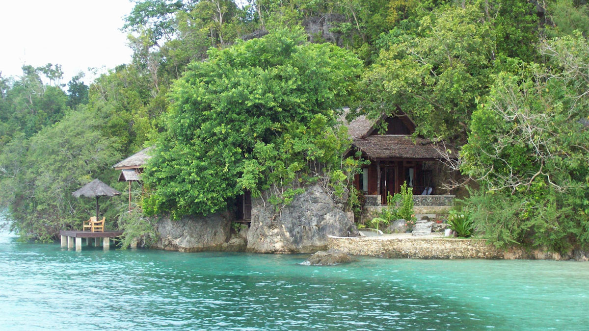 Dive resort in the Togian Islands