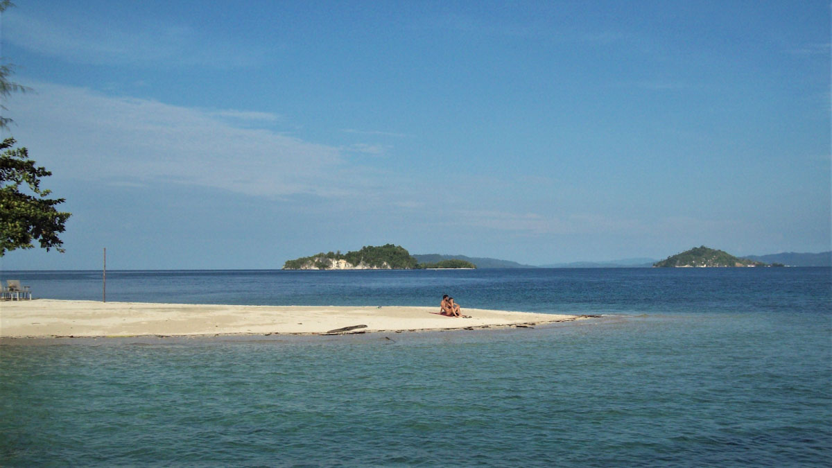 Romantic settings of Togian Islands