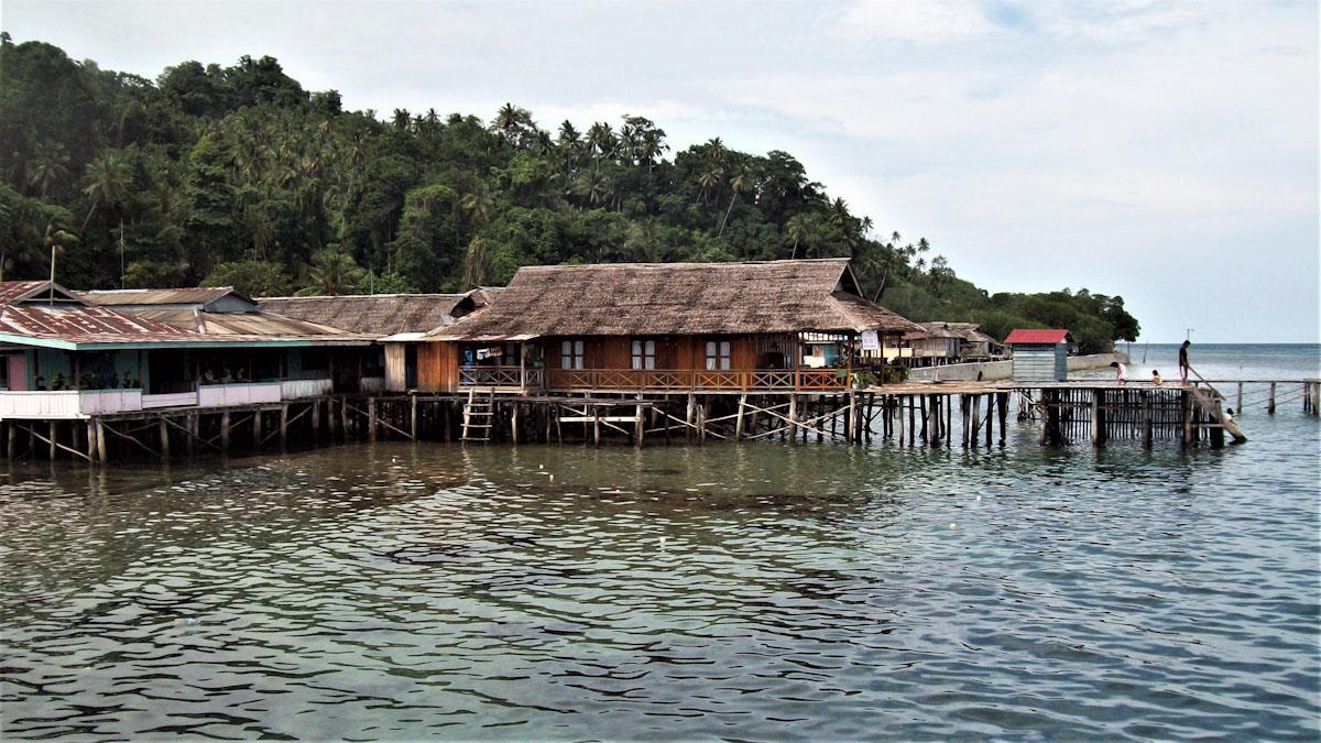 Bajau People village