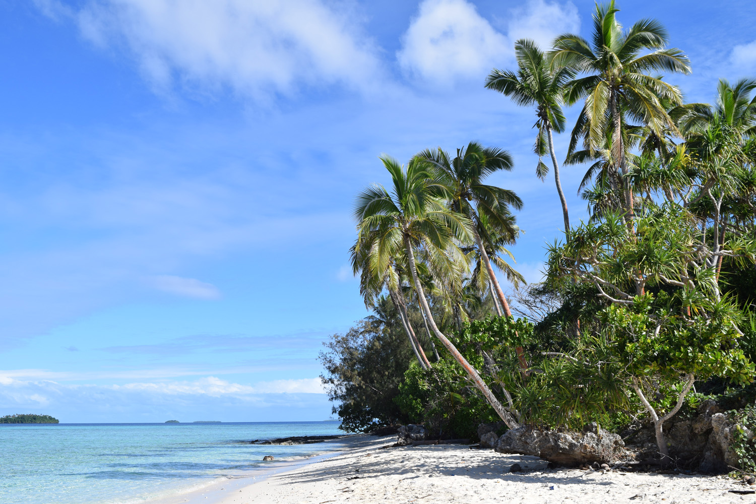 Beach of Vava’u in Tonga 