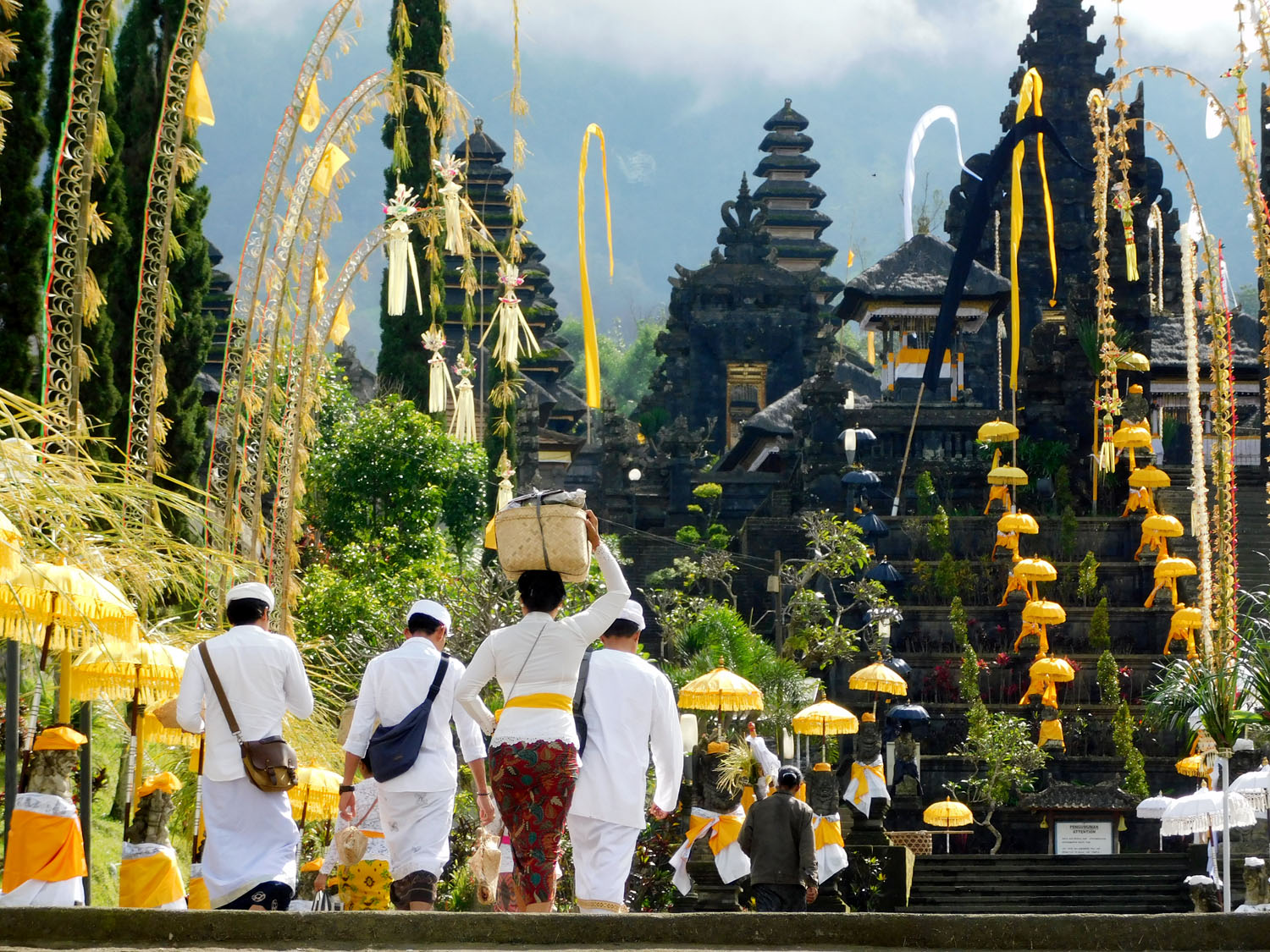Besakih mountain temple