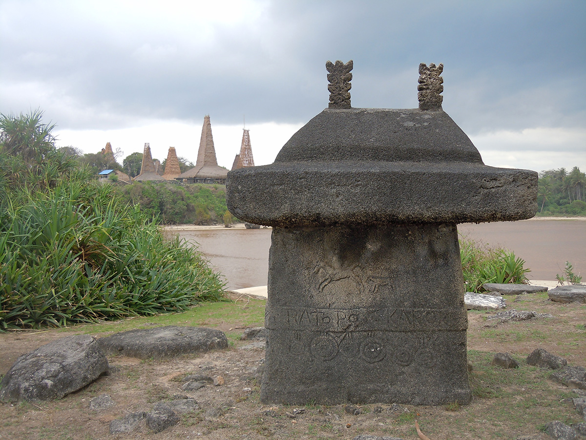Megalithic tomb in Ratenggaro village